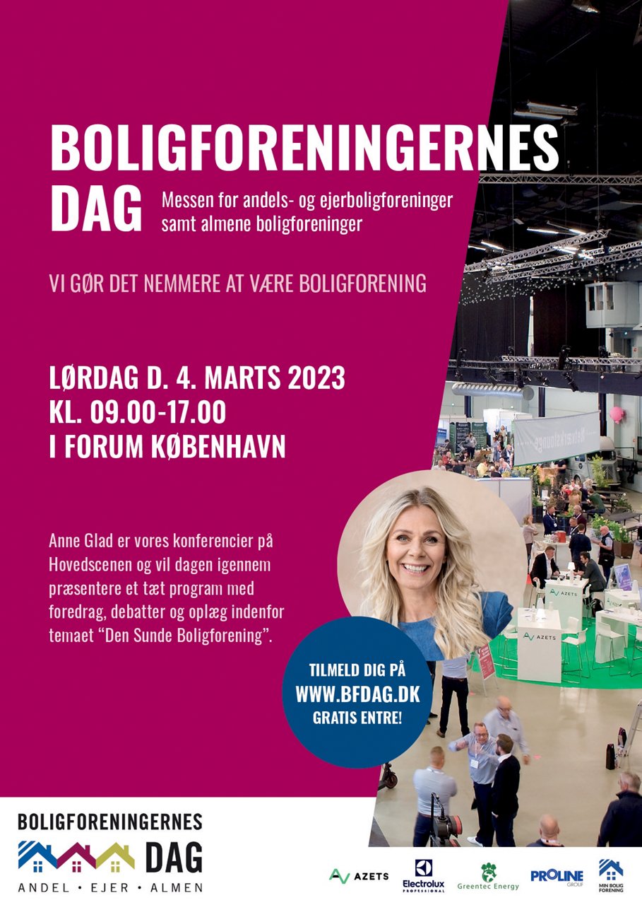 Vi giver dig genvej til Grønne, Smarte & Sunde Bygninger på Boligforeningernes Dag