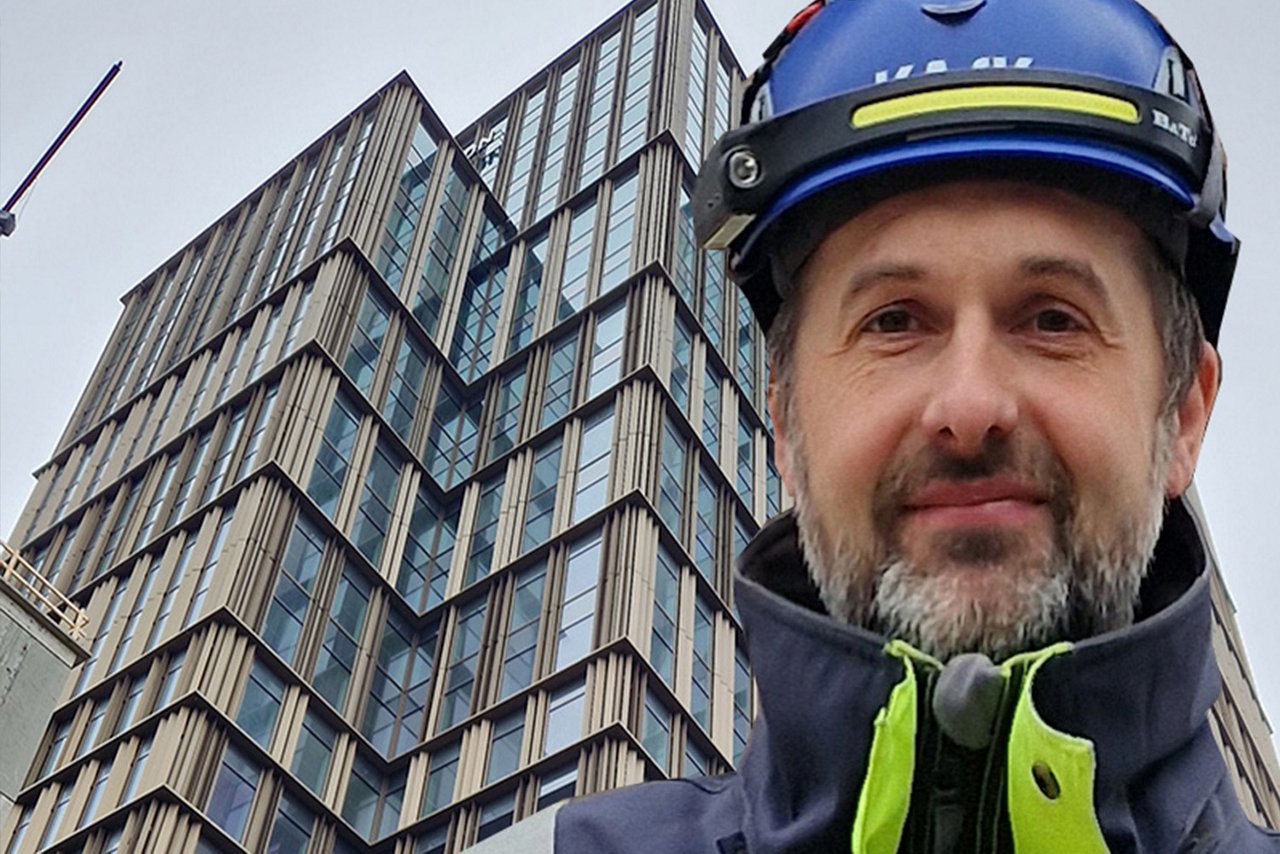 Mads Søndergaard, som er projektleder hos A. Enggaard A/S. 