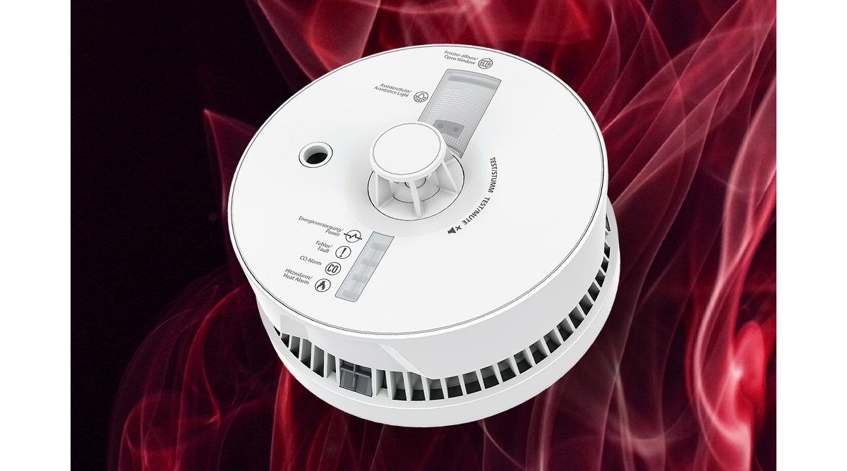 Der Multisensor Plus: mehr als nur ein Rauchwarnmelder