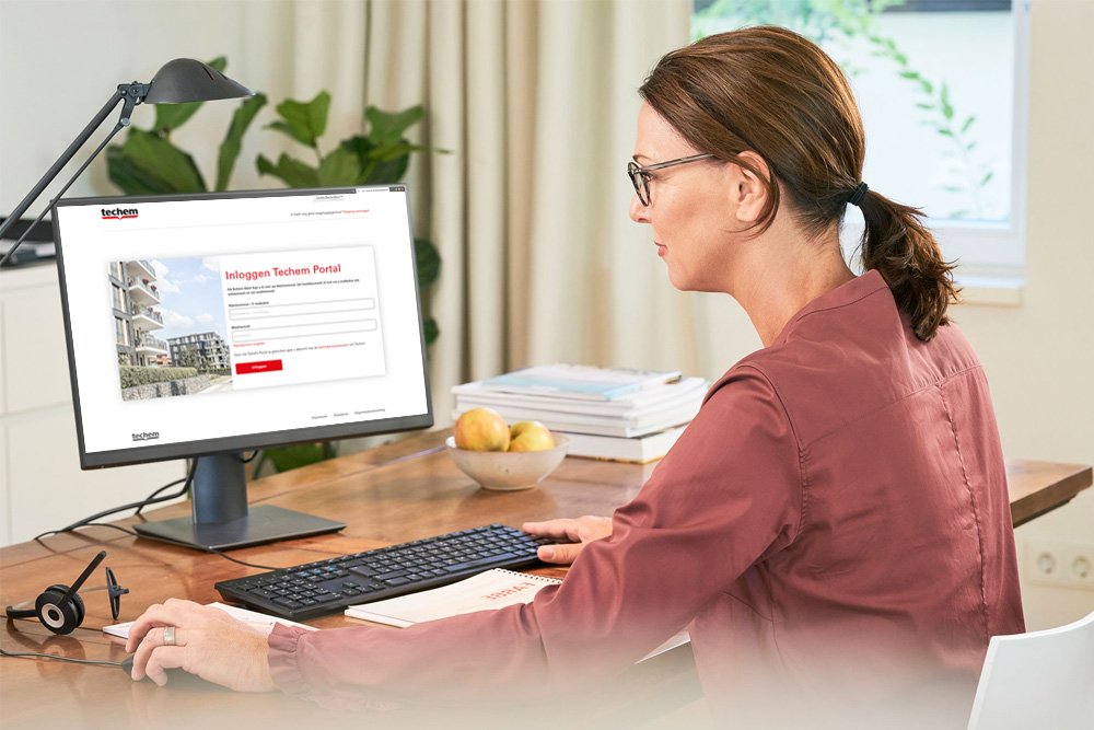 Speciaal voor beheerders het Techem Portal